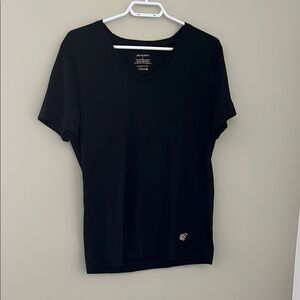 Jed North Black Fitted Long Sleeve Tee